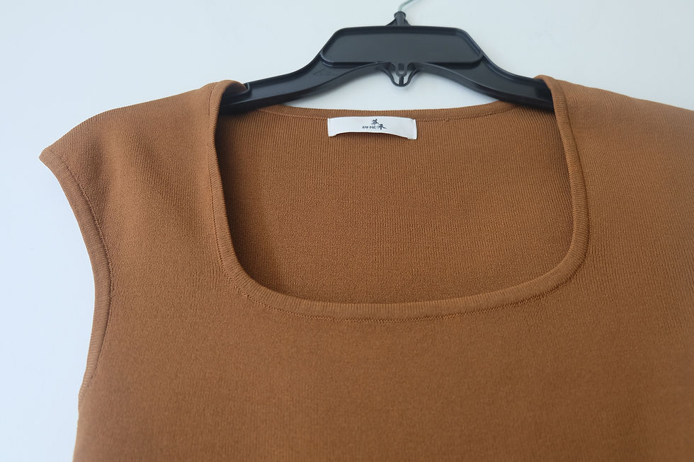 Hình thu nhỏ: SQUARE NECK TOP