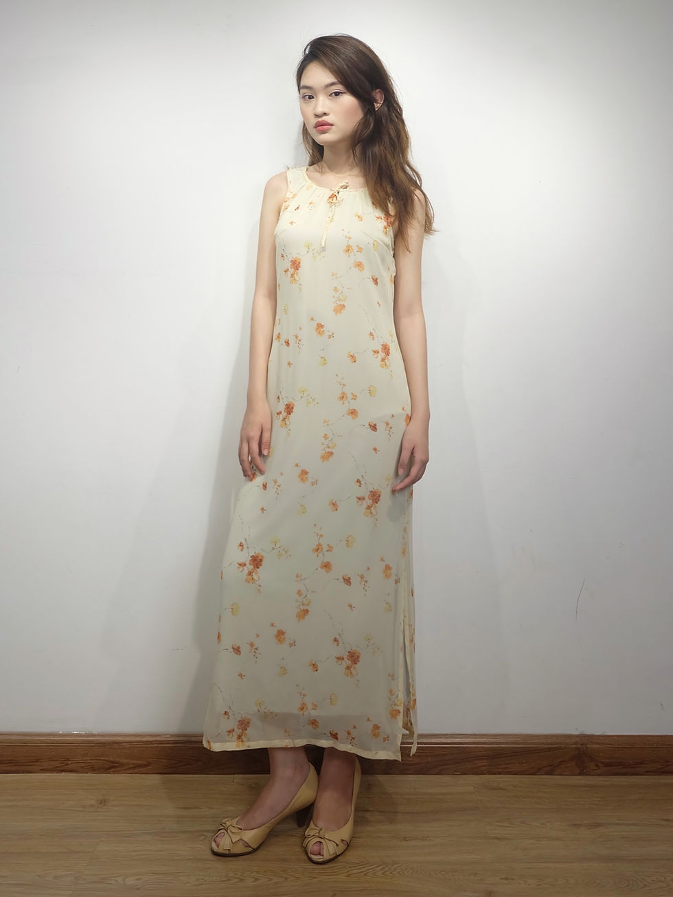 Hình thu nhỏ: FLORAL MAXI DRESS