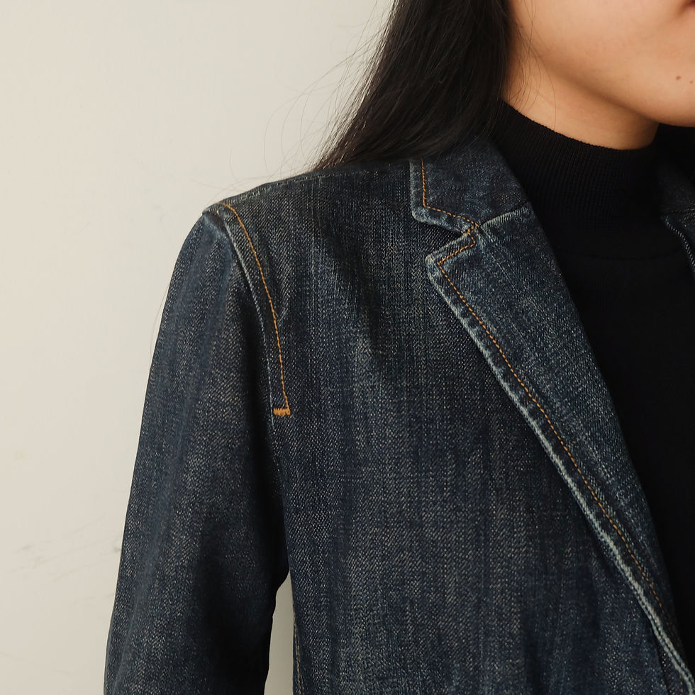 Hình thu nhỏ: DENIM BLAZER