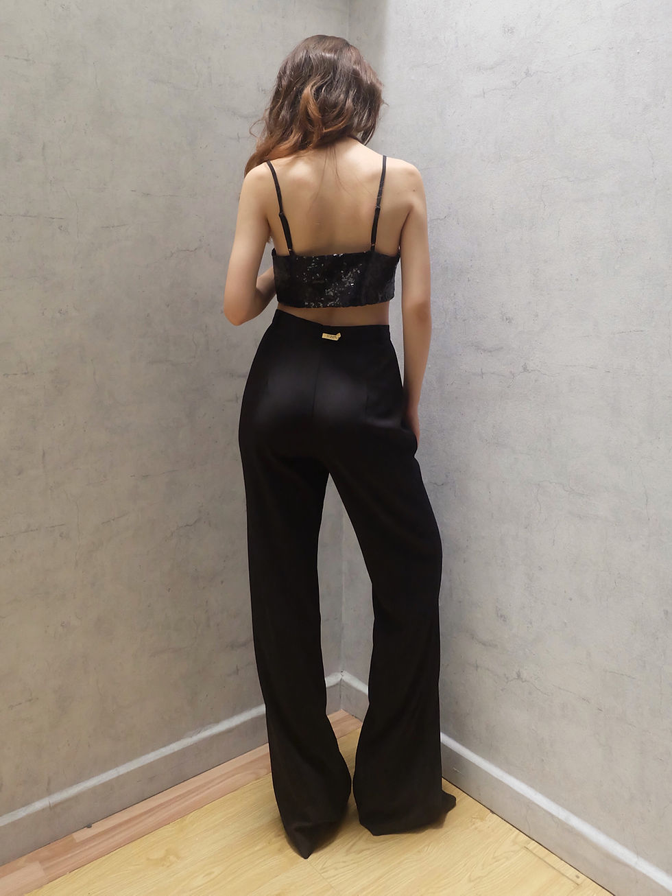 Hình thu nhỏ: SEQUIN CROP TOP