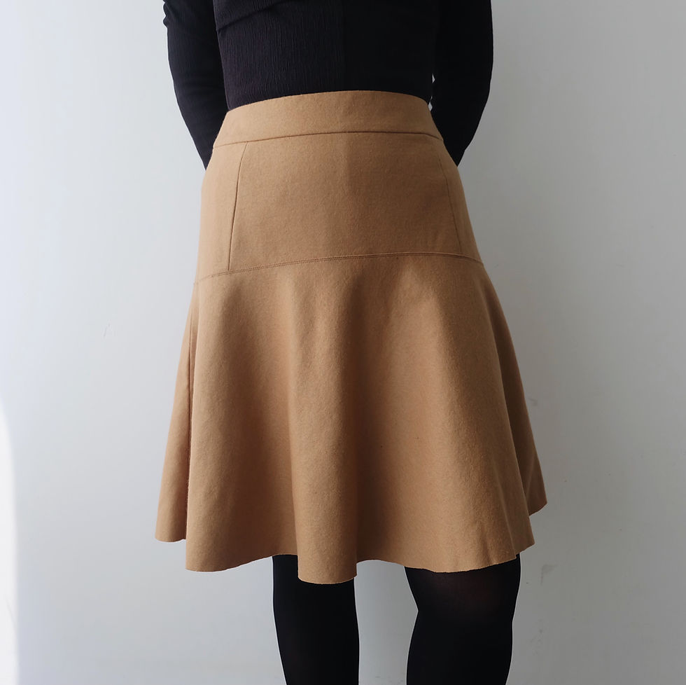 Hình thu nhỏ: FLOUNCED SKIRT