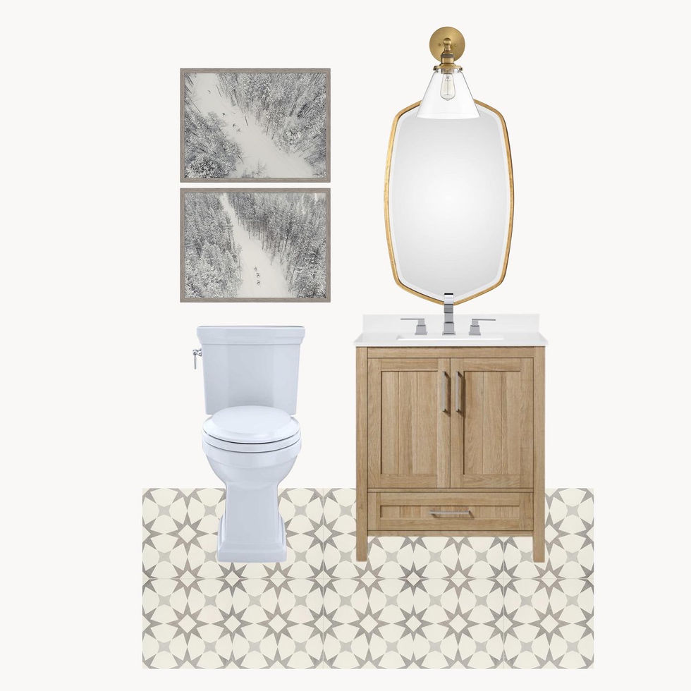 Guest Bath Mock