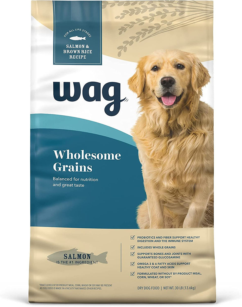Wag Dry Dog Food Salmon and Brown Rice Review