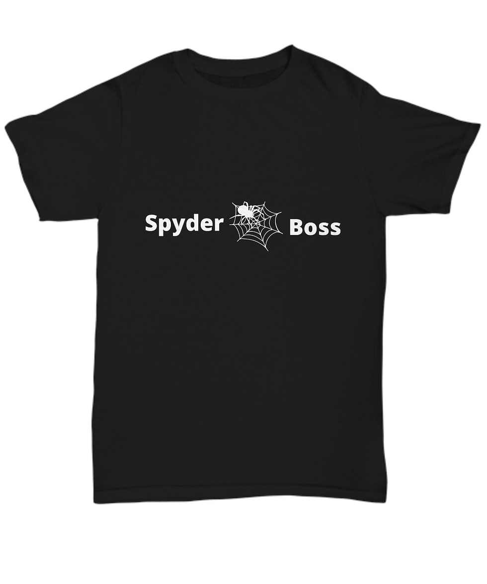 Spyder Boss With Spider Web T-Shirt