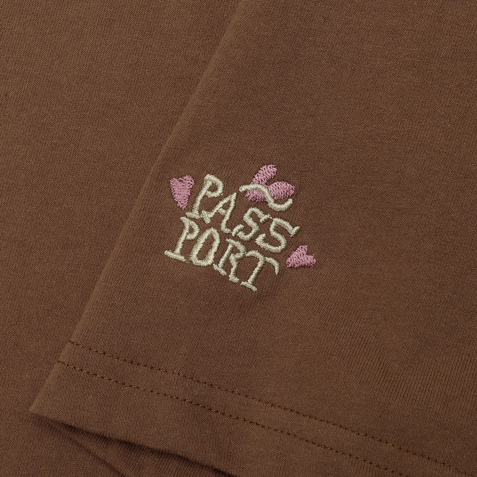 Thumbnail: Passport Yobbo Tee Chocolate