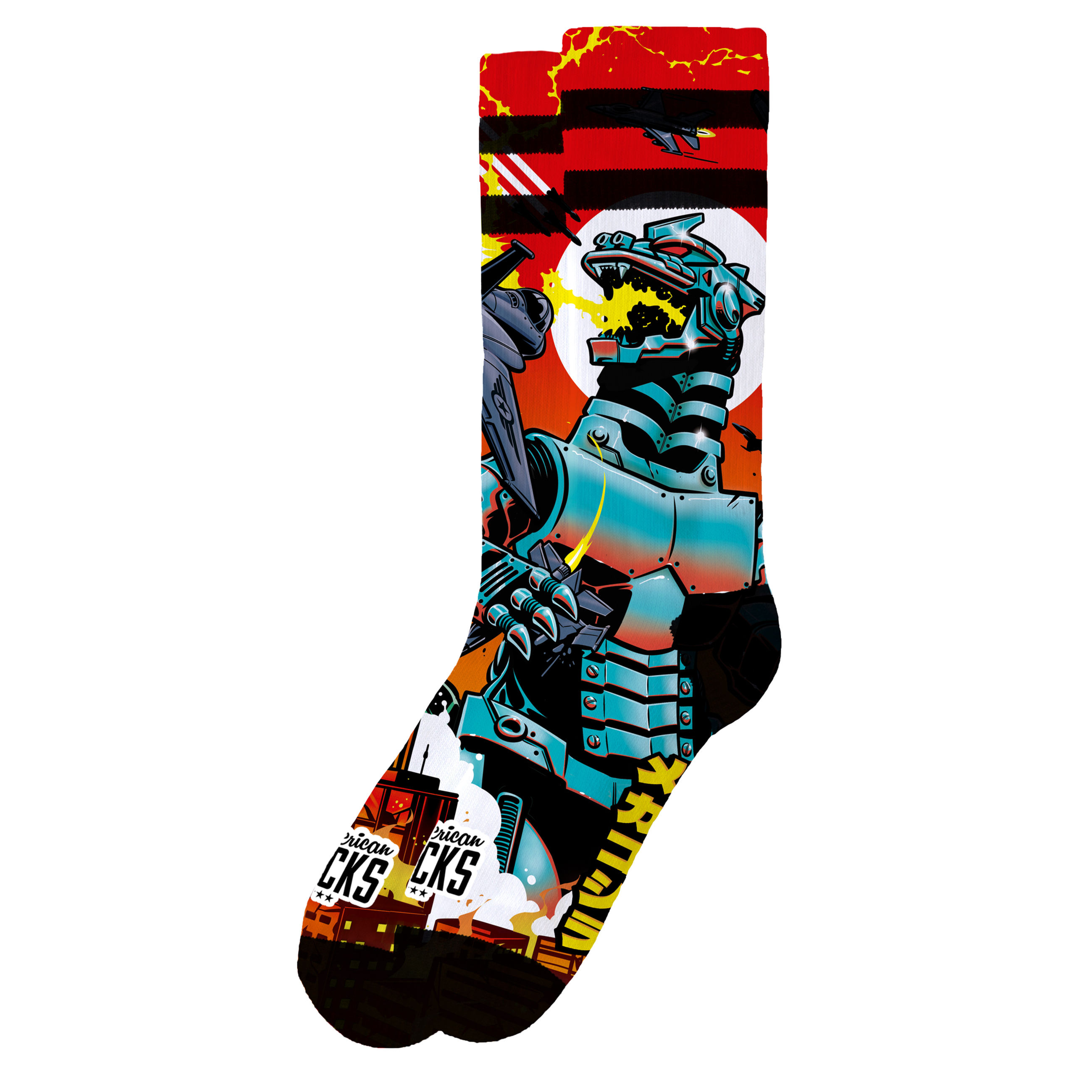 American Socks Signature Mechagodzilla Mid High