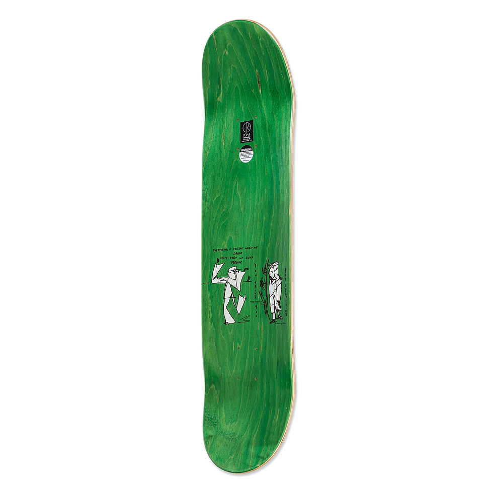 Thumbnail: Polar Skate Co Team Alv Sleep Forever 8.25" SHORT
