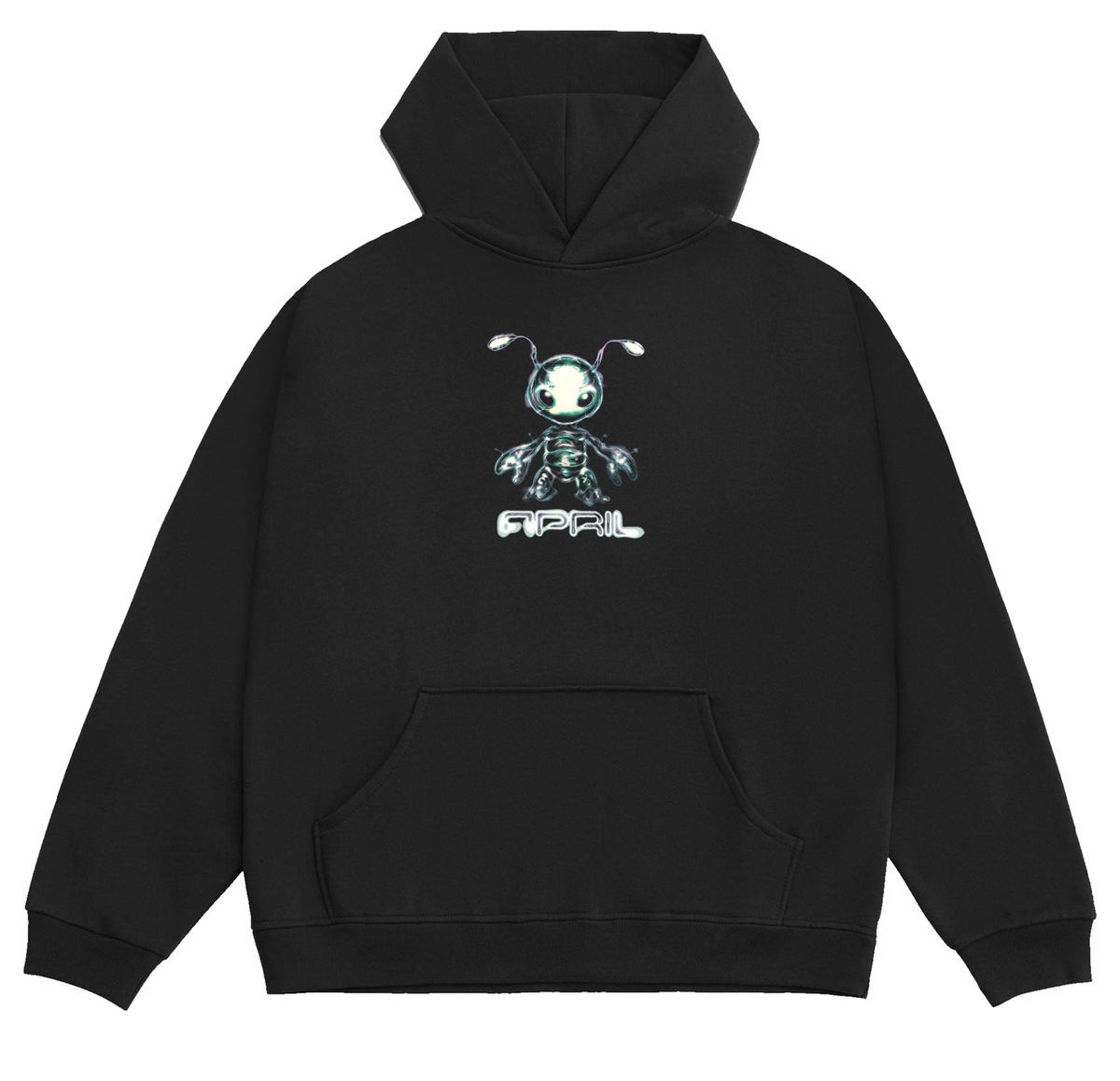 April Buggin Hoodie Black