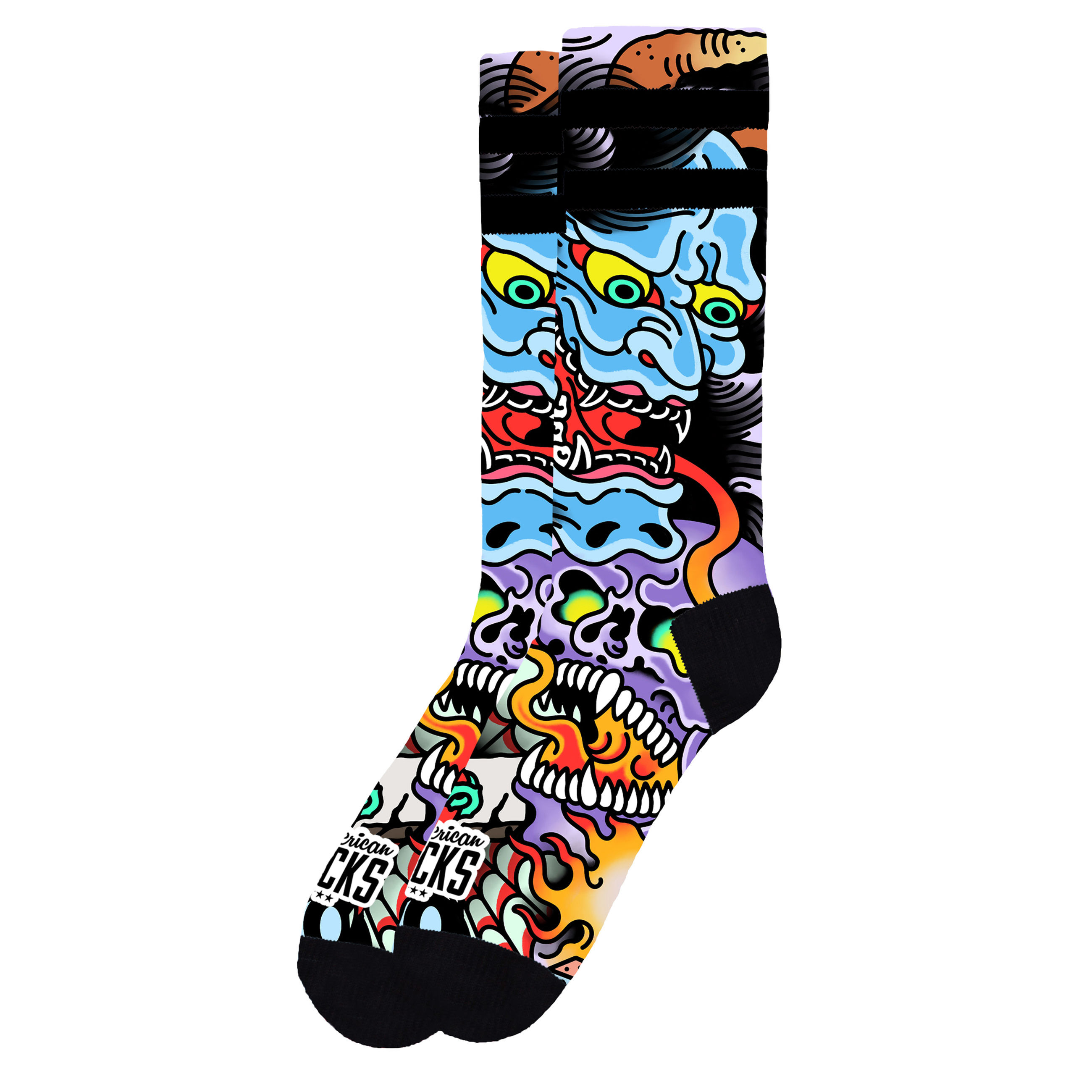 American Socks Signature Hannya Mid High