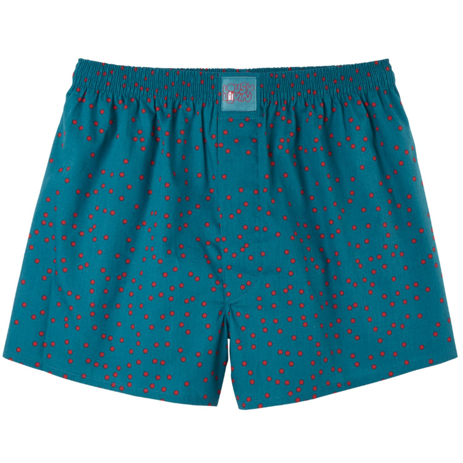 Lousy Livin Boxershorts Dots Teal