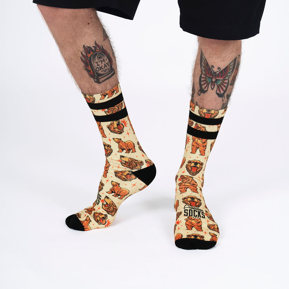 Thumbnail: American Socks Signature Grizzly Mid High