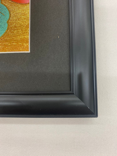 打掛 きものアート8 vintage fabric 高級刺繍 花 日本送料込み 打掛