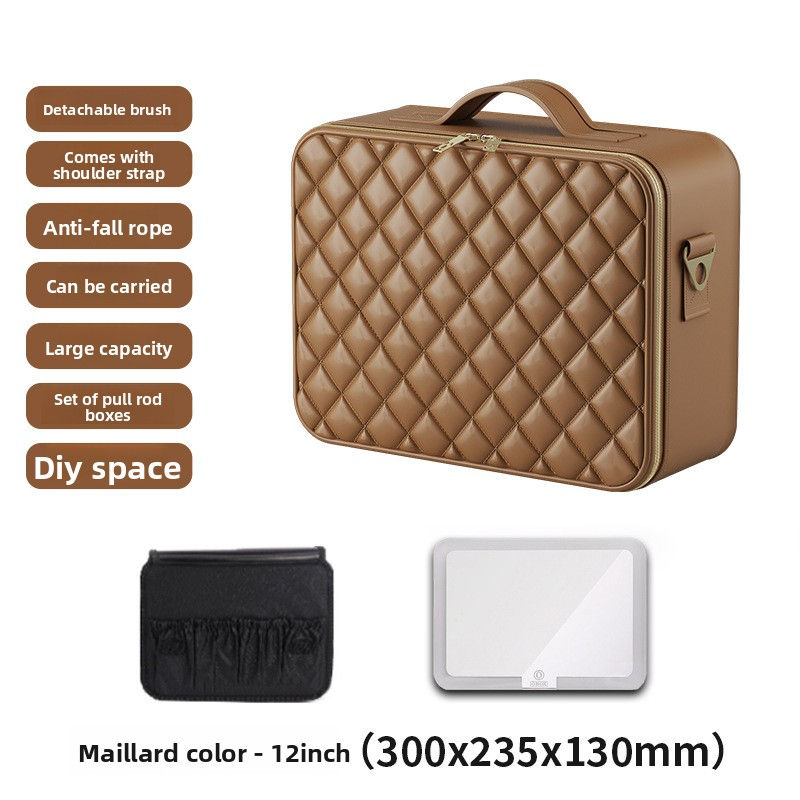 Thumbnail: Luxury LED  Makeup bag with mirror
