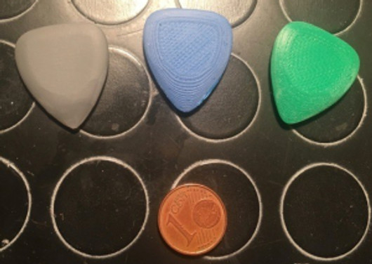plettro in stampa 3D