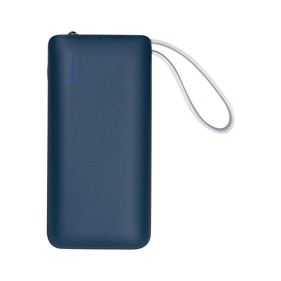 Miniatura: power bank iktron incluye cable tipo C integrado