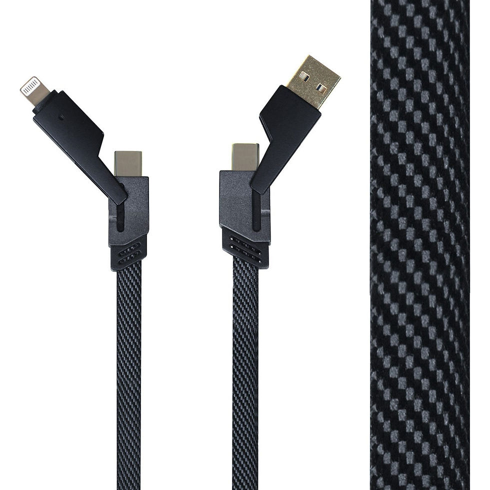 cable nopus con conectores usb usb c lightning tipo c