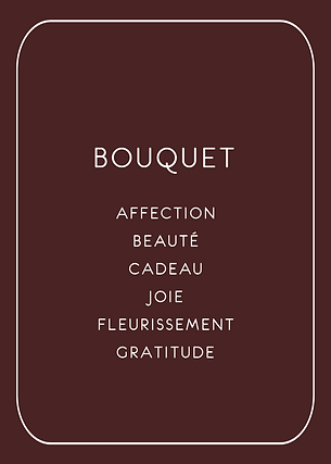 9 BOUQUET FRENCH RÊVERIE CARD BY ROZ LECOMPTE