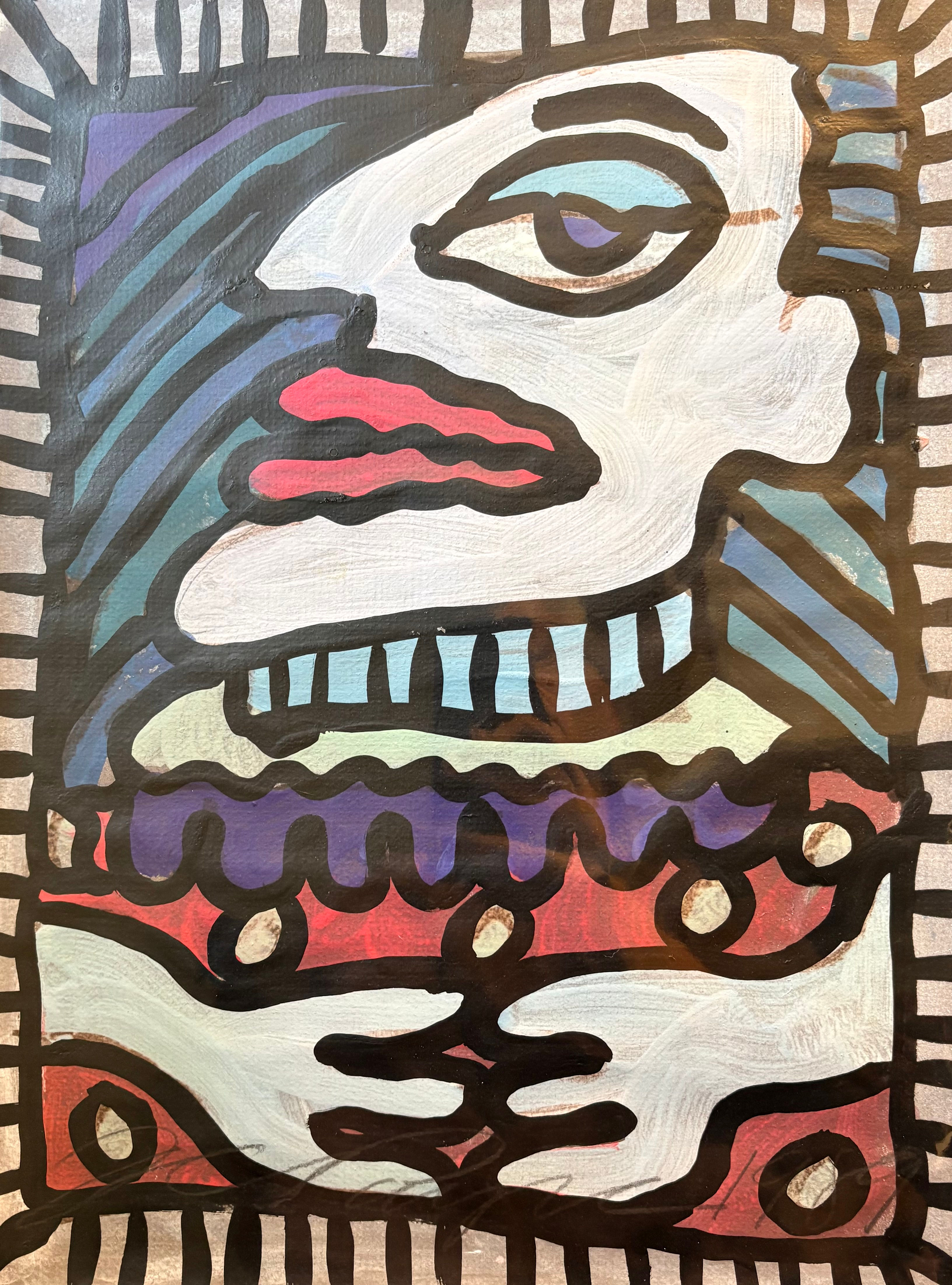Waiting (1991) 12”x16”