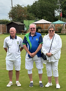 2025 Triples 3rd place team, West St, Hunton, Maidstone ME15 0RR