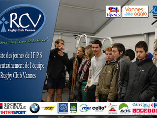 Visite des jeunes de l'IFPS (Institut de Formation Professionnelle et Sociale) au Ruby Club Vannes m
