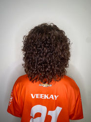 Type 3 krullen na professionele styling bij Curly-Girl Zoetermeer