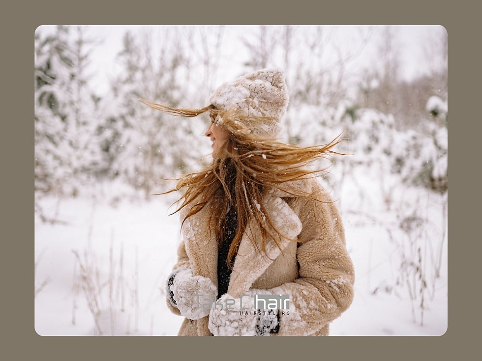 Gezond en verzorgd haar in de winter met bescherming tegen kou, wind en droge lucht.