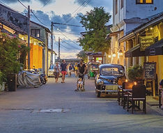 Galle Fort am Abend Sri Lanka