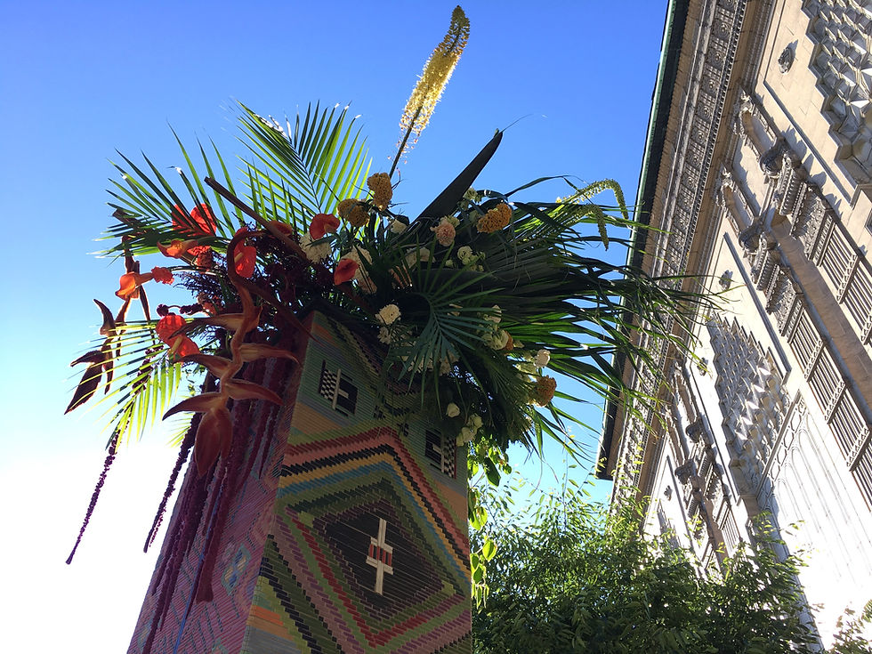 This Flower Flash in Washington Heights is a preview of next year's citywide L.E.A.F. flower festival