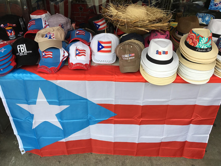 Puerto Rican flag in East Harlem