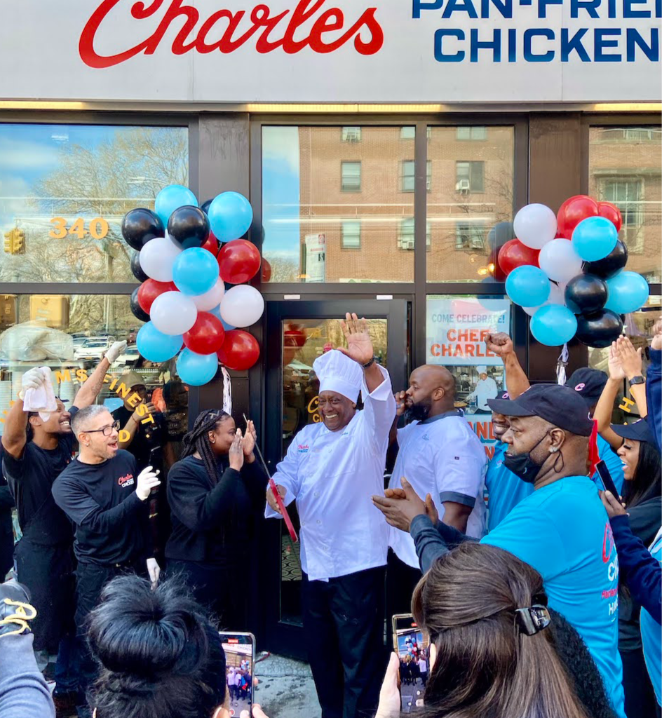 The new Harlem location of Charles Pan-Fried Chicken is now open on 145th Street