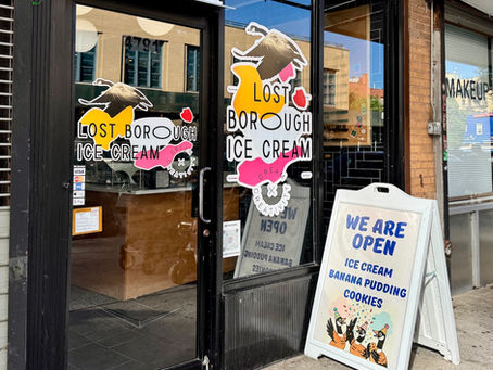 Lost Borough Ice Cream on Broadway in Inwood