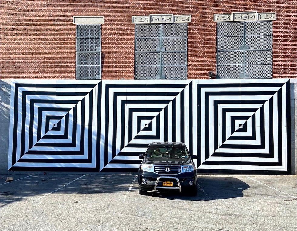 "Uno Dos Tres," a new mural in East Harlem by Carmen Herrera
