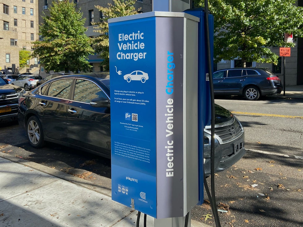 Here's Where to Find Uptown's First—and Only—Curbside Electric Vehicle (EV) Charger