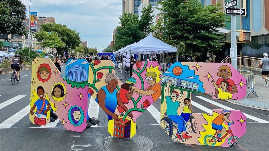 Summer Streets in Harlem, Manhattan