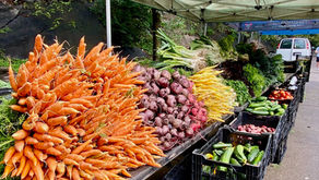 Farmers market in Harlem