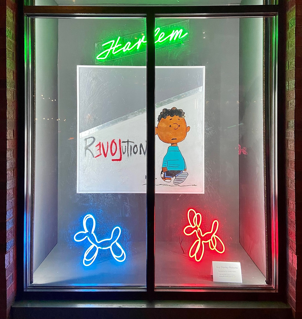 Art by Guy Stanley Philoche at the Renaissance Pavilion.