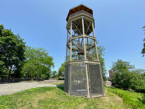Mount Morris Park Fire Watch Tower in Marcus Garvey Park