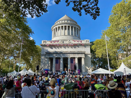 A Great Day in Harlem at Grant's Tomb