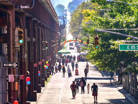 Car-free streets at Party on Park