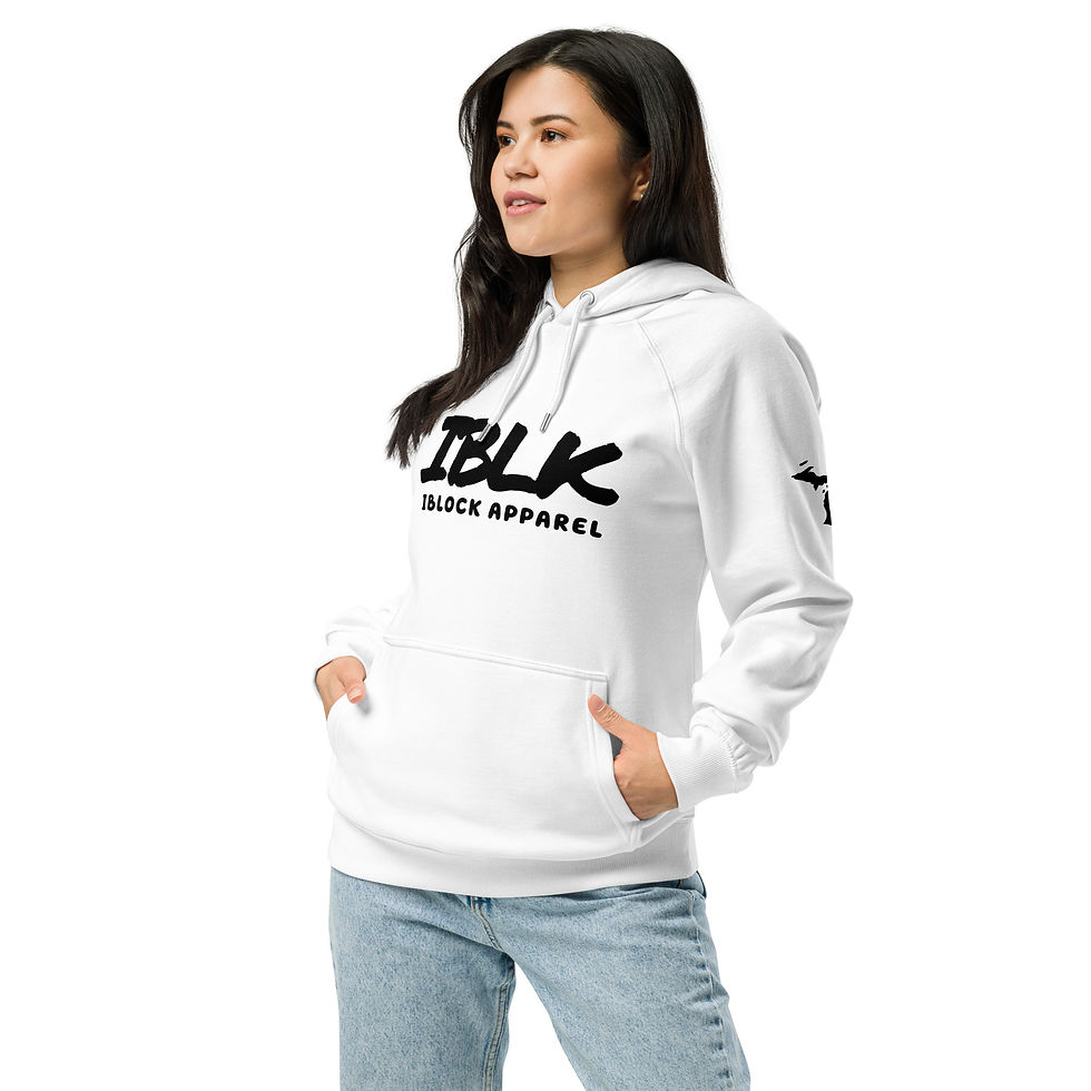 Thumbnail: IBLOCK eco raglan hoodie