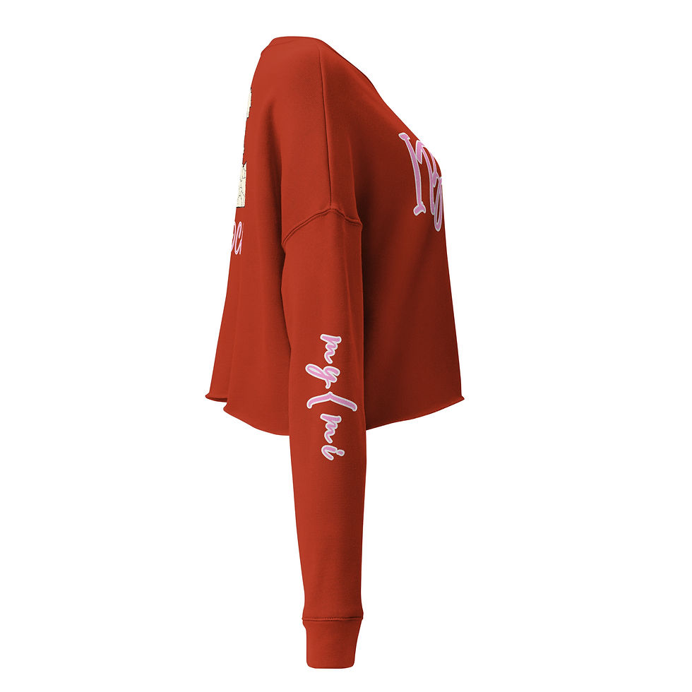 Thumbnail: Women's IBLK Crop Sweatshirt