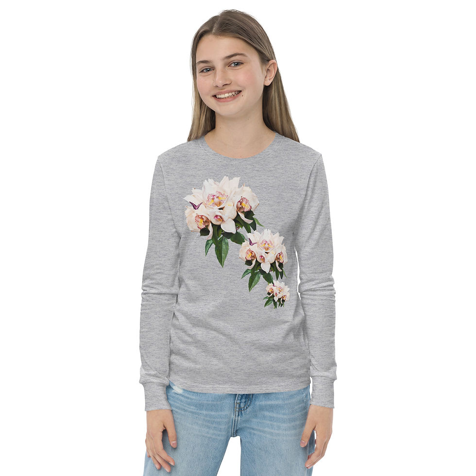 Thumbnail: IMONEOF Young ladies long sleeve tee