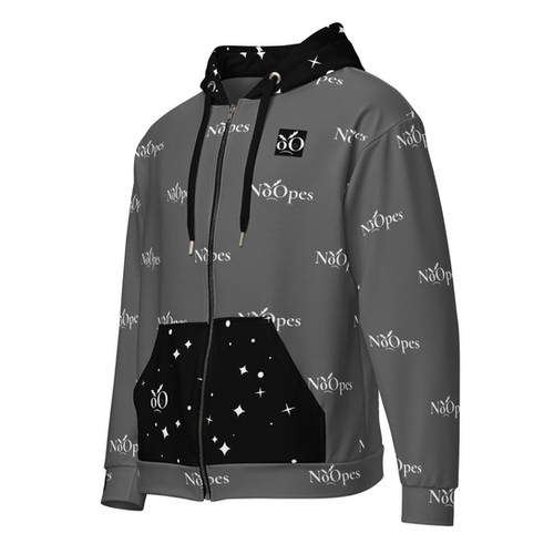 NOOPOLOGIEZ zip hoodie | NOOPES NOOPOLOGIEZ