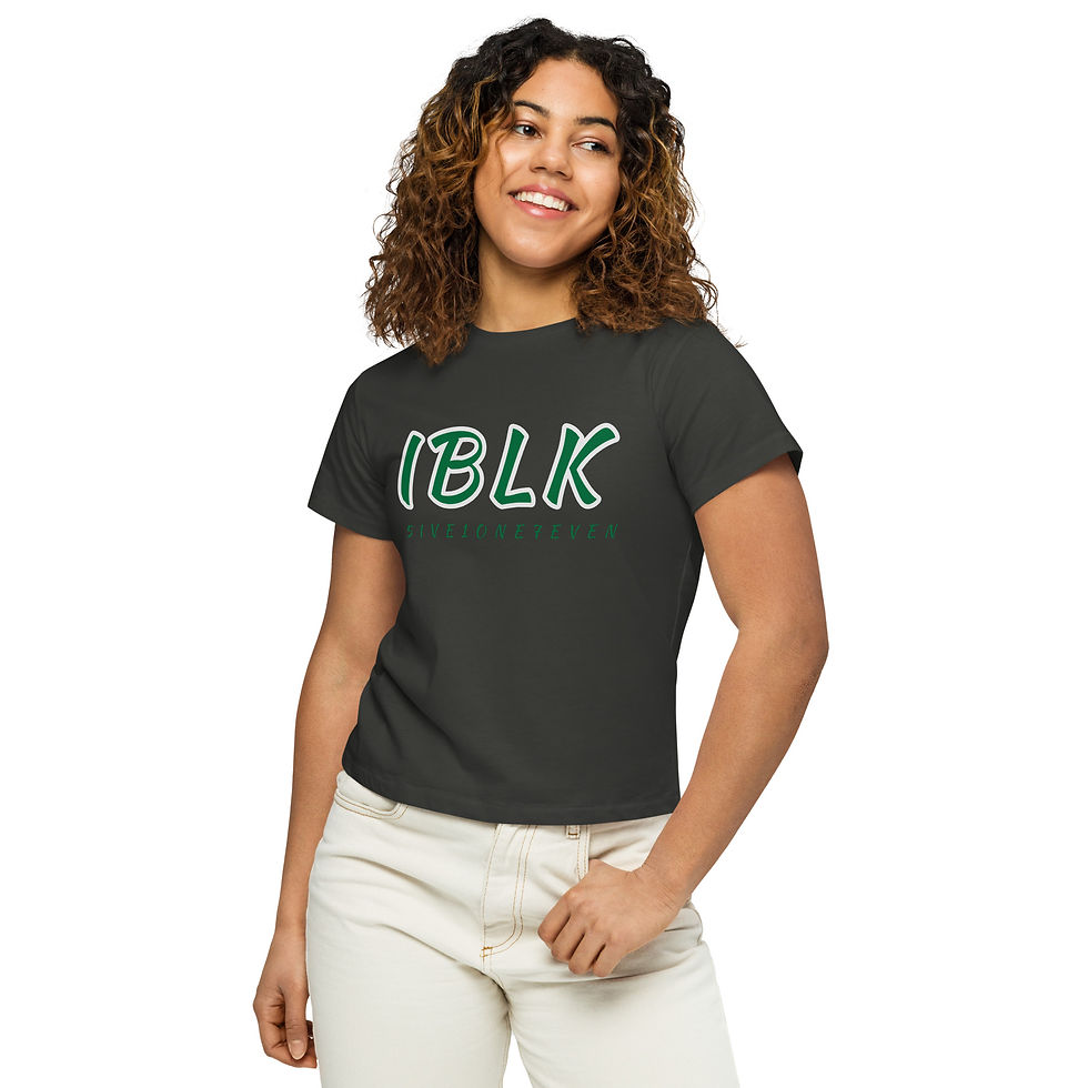 Thumbnail: Women’s high-waisted IBLOCK t-shirt 