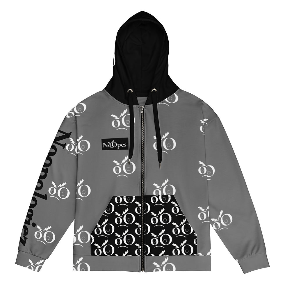 Thumbnail: NOOPOLOGIEZ zip hoodie