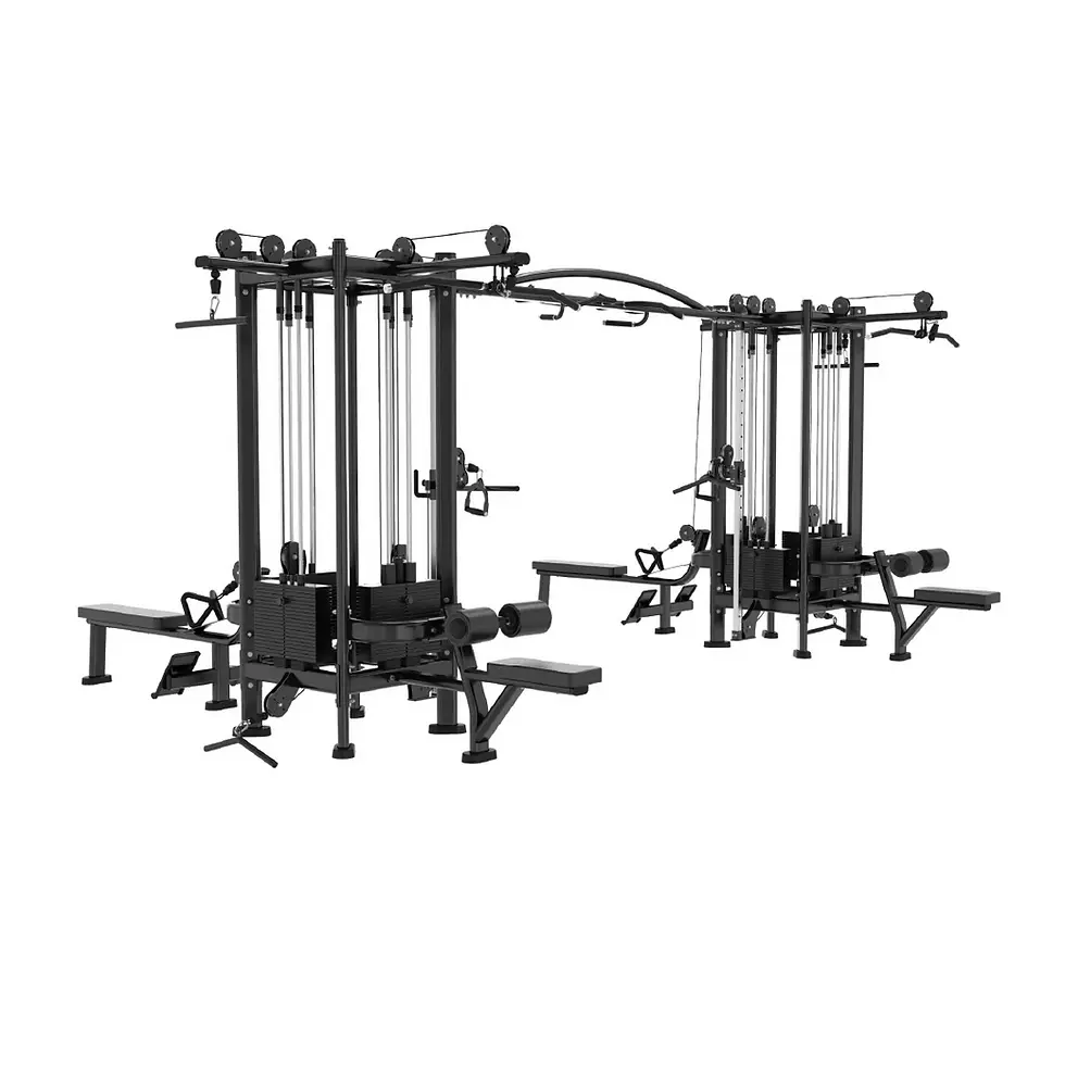 Miniatura: SH-GMJ8  Multifuncional de 8 torres con crossover Shua Fitness