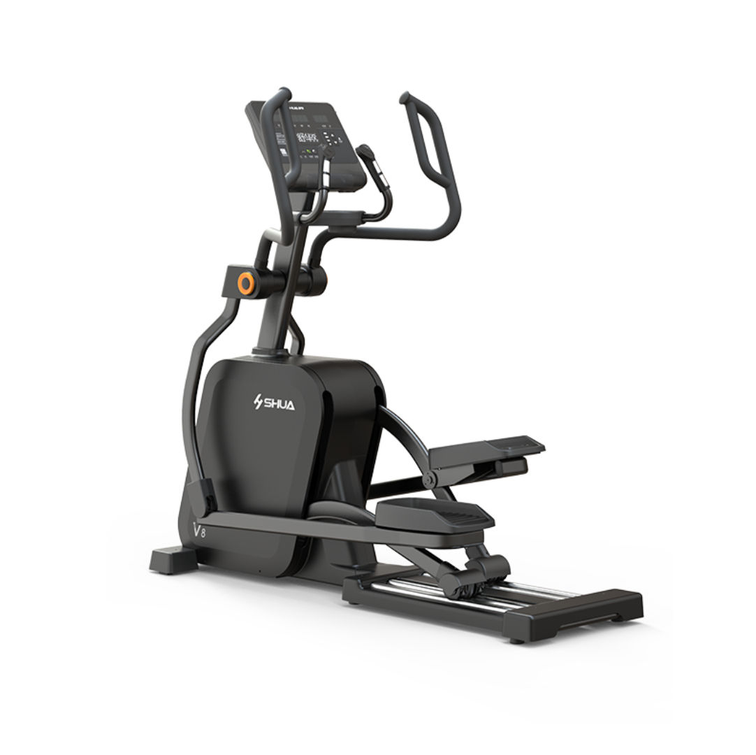 Shua® V8 Black Edition (SH-E800) Elíptica profesional autogenerada