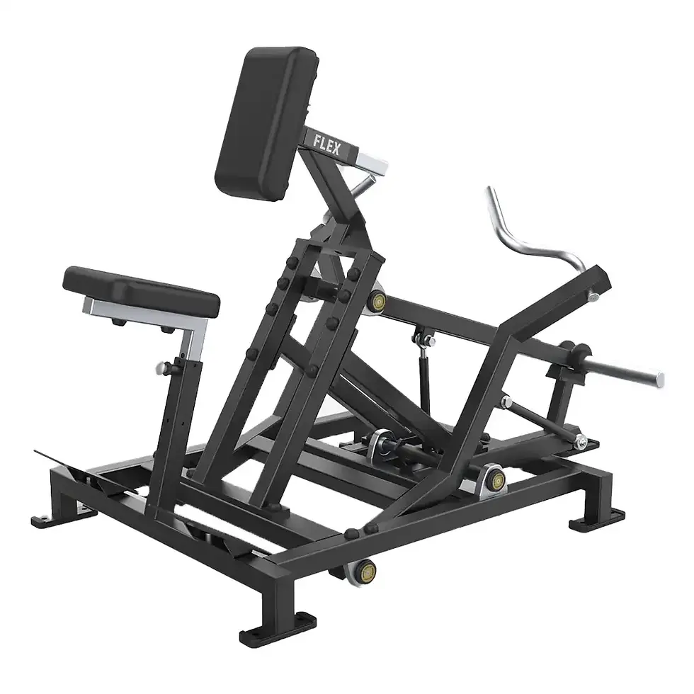 MOV-A704L  Remo frontal con apoyo Isolateral carga con discos Movifit