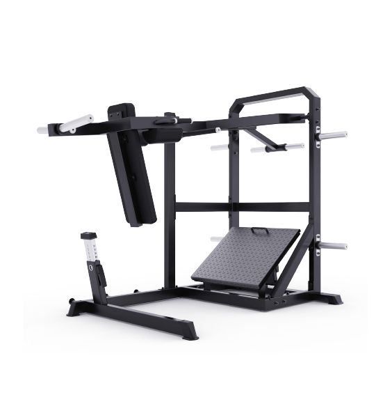 Sentadilla pendulo carga con discos profesional Movifit