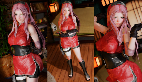 Sakura Outfit - CBBE 3BA - TBD - BHUNP